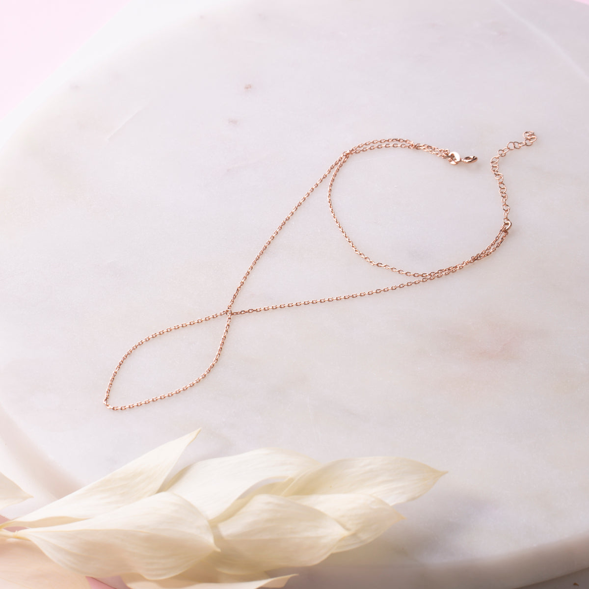 Finger Loop Hand Chain Bracelet