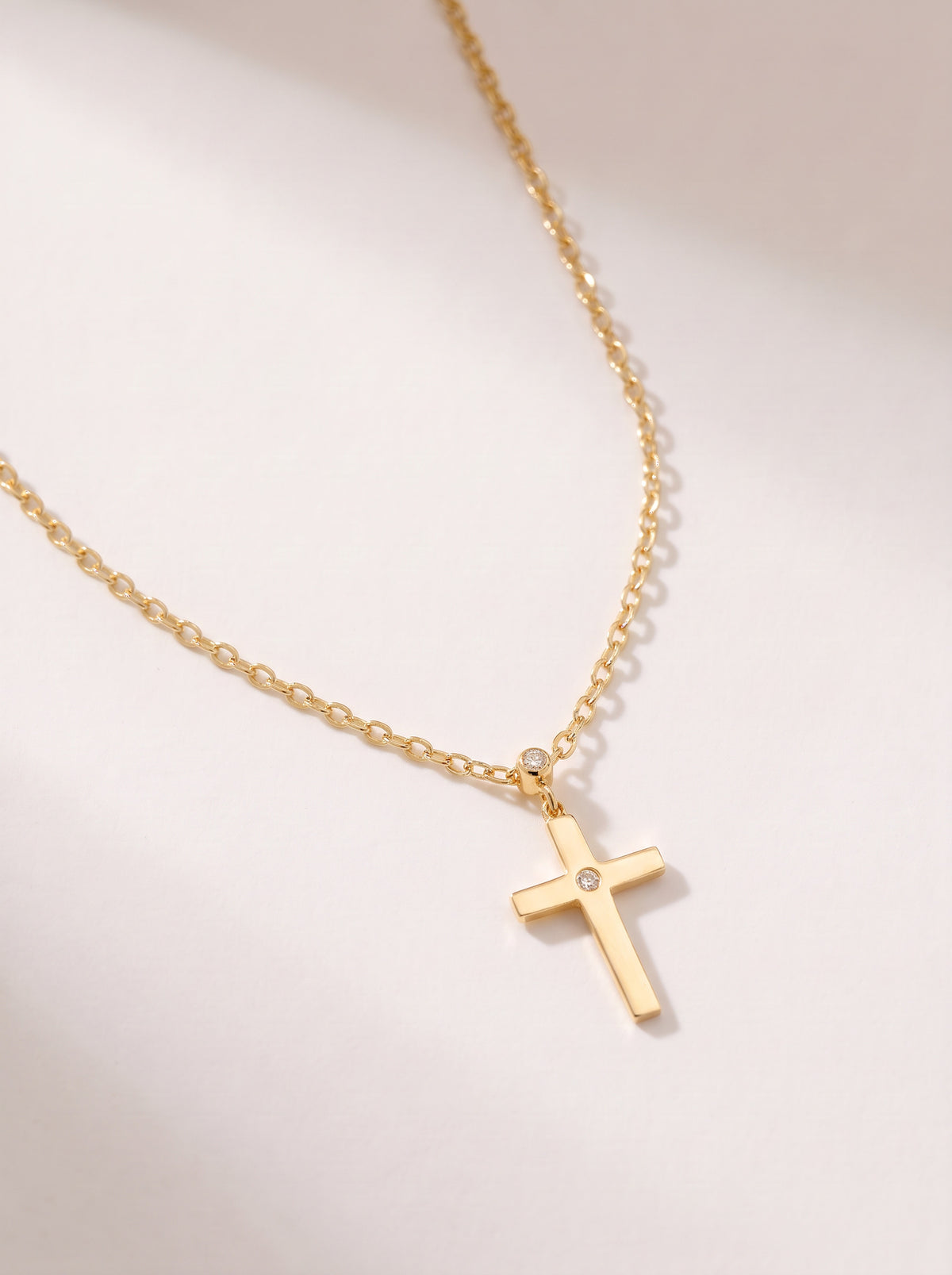 Petite Cross Necklace
