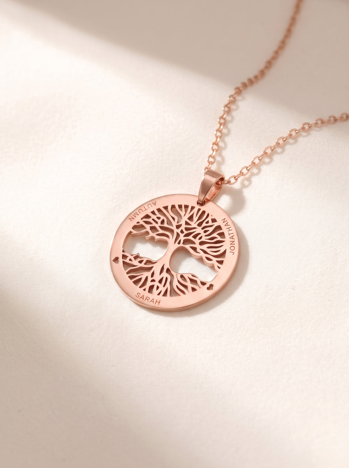 Tree of Life Family Name Necklace