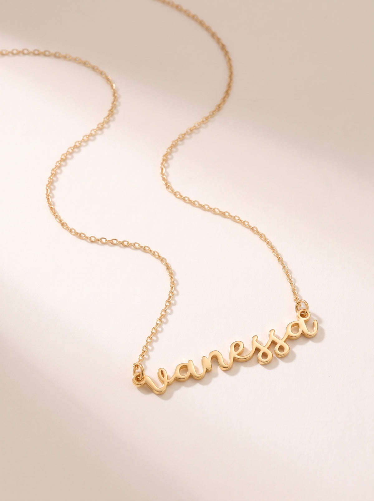 Script Name Necklace